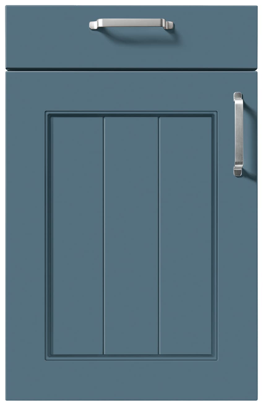 Canto Satin Stahlblau satin L295